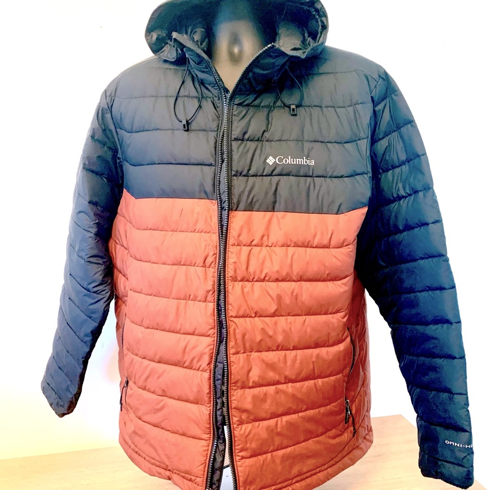 Omni Heat lightweight hooded jacket in great shape